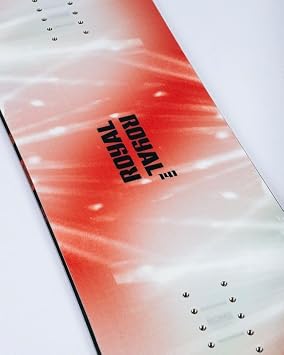 Rome Royal Women's True Twin All-Mountain Snowboard | Freeride, Flex 3/10, Rocker/Camber/Rocker, Extruded Base, Beginner/Intermediate