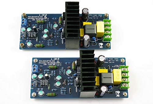 L20D�f�W�^���p���[�A���v�����{�[�h200-250W×2 8�I�[��IRAUDAMP7 IRS2092