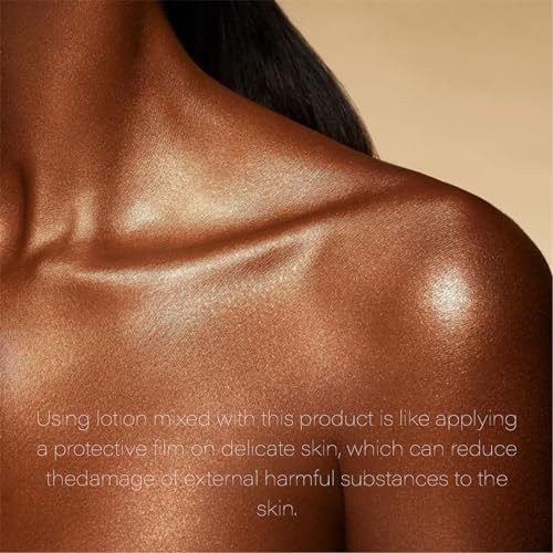 QLASIC Face and Body Bronzer，Skin Care Essence Anti-Pollution Drops - Bronzing Serum & Facial Tanning Drops,Elf Bronzing,Natural Sunkissed Complexion
