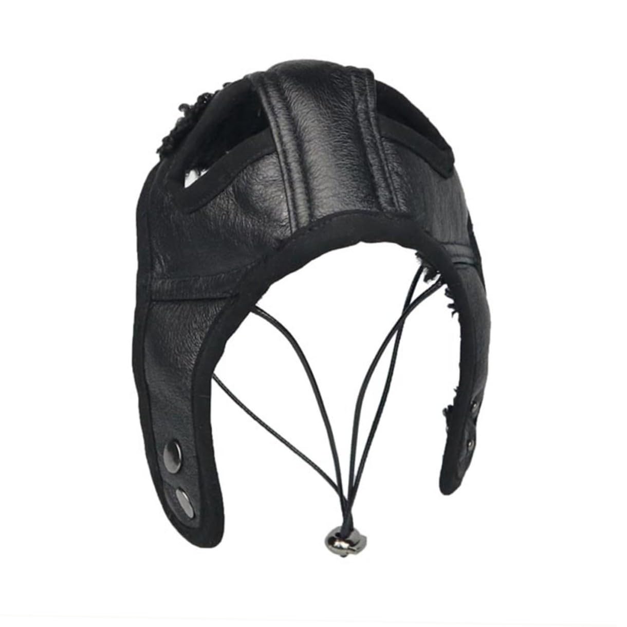 BESPORTBLE 3piezas Sombrero De Piloto para Mascotas Color Negro Disfraz Creativo para Perros y Gatos Talla XL para Fiestas y Eventos Especiales