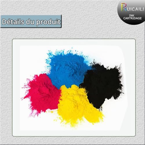 Recharge De Toner Universelle de Toner Cyan Jaune Compatible pour C3224 C3226 C3210K0 C3210C0 C3210M0 C3210Y0 Toner pour C3224dw C3326dw C3426dw MC3224adwe 4 Pack Neuf - vue 5
