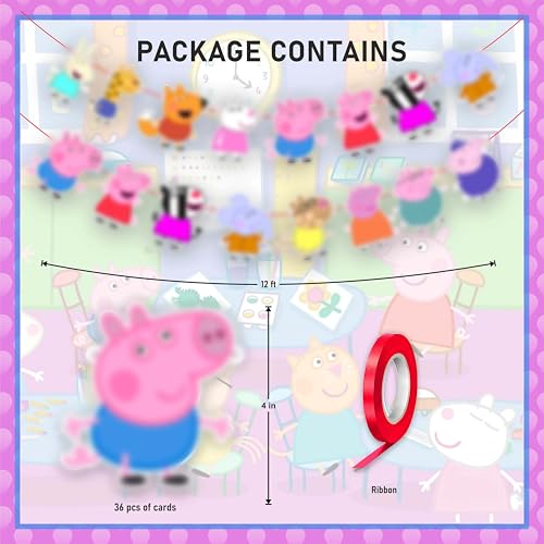 Image of Seyal Pepa Pig Garland Decoration