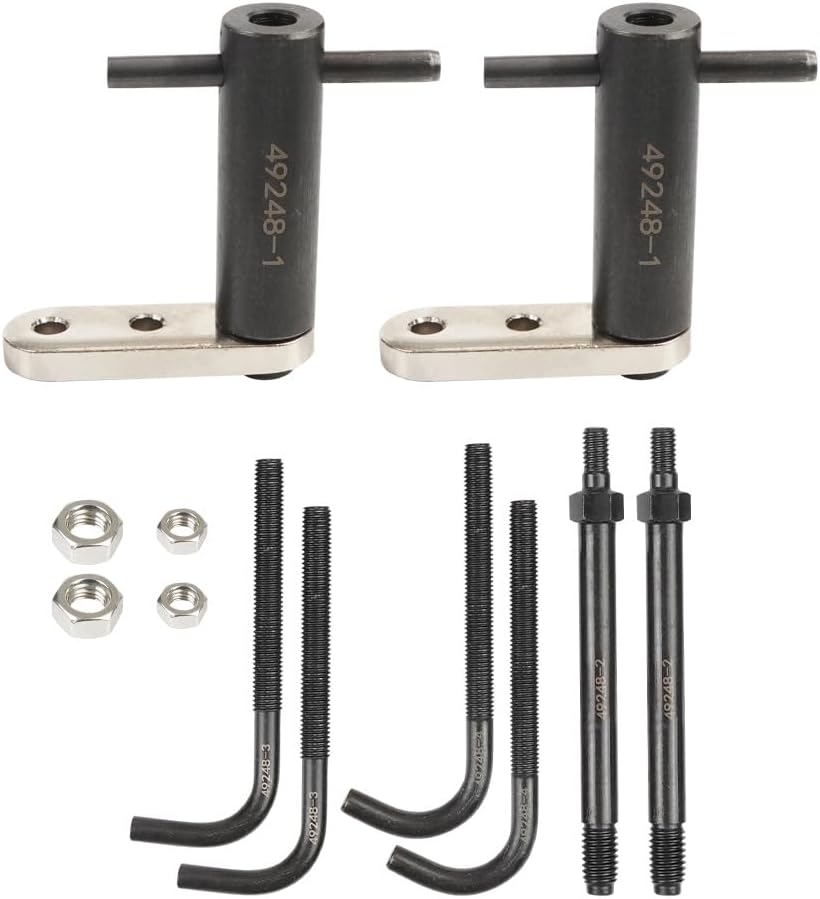 GM245 Fuel Injector Rail Assembly Remover Tool & Fuel Injector Seals Install Replace Tools Compatible with Cadillac Saturn Pontiac Chevrolet Subaru 6706 EN-49248 EN-49245 EN-51105 18683AA000