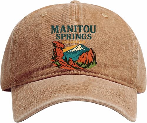 Manitou Springs Colorado Coffee Dad Hat Unisex Baseball Cap