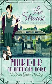 Paperback Murder at Hartigan House: a cozy historical mystery (A Ginger Gold Mystery) Book