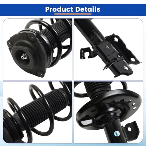 2PCS Front Shock Absorber Struts Assembly Compatible with 2008 2009 2010 2011 2012 2013 Nissan Rogue by Chonse - Used condition - Image 6