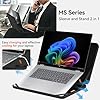 Smatree MS83T Hard EVA Protective Sleeve Case with Stand Compatible for 16 inch HP OmniBook X Flip Next Gen AI 16/X FlipNGAI 16, for 16 inch OmniBook 7 Flip 16 2-in-1 Laptop Next Gen AI PC