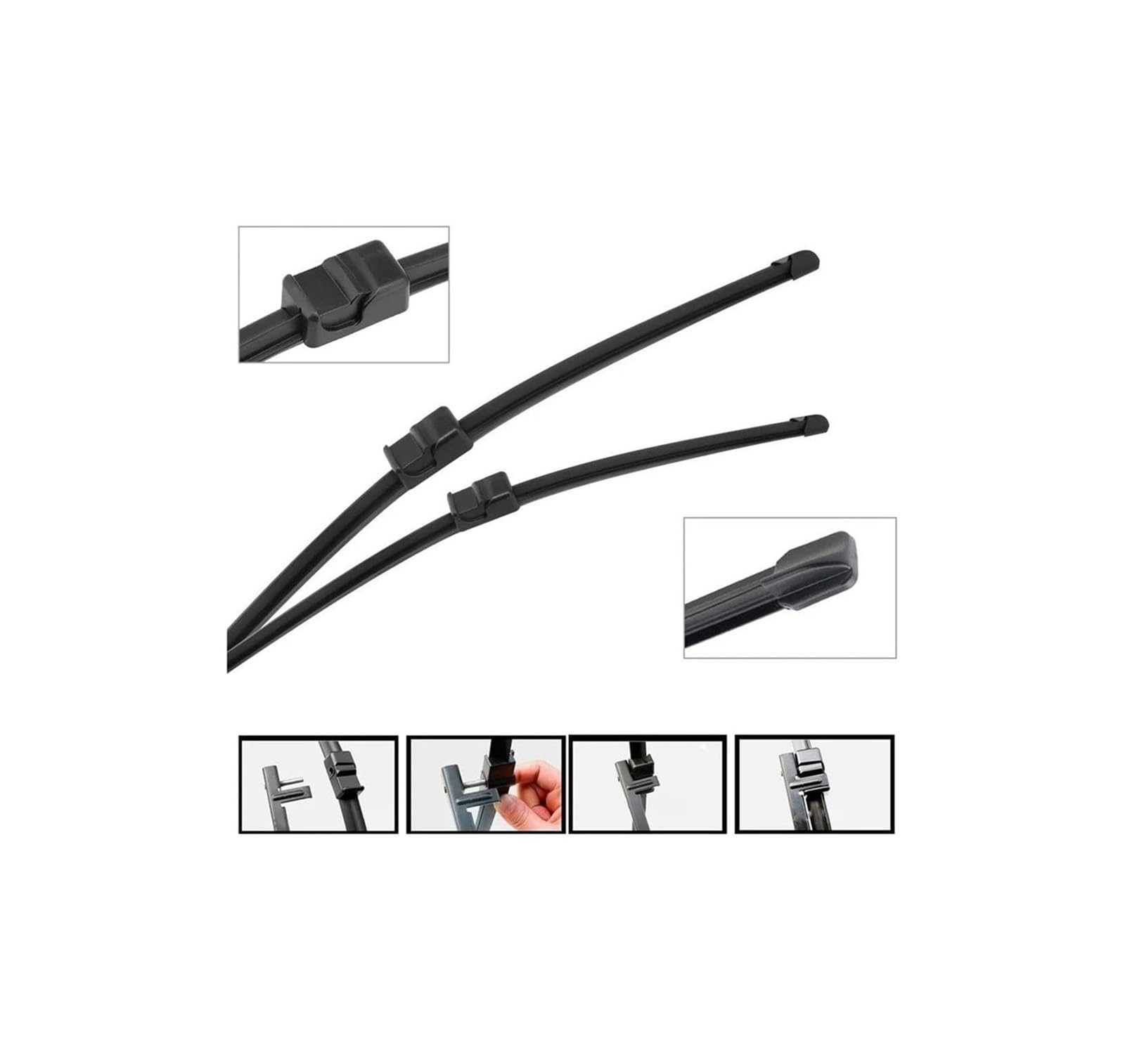 Limpiaparabrisas Para VW Para Golf 4 MK4 R32 2002 2003 Ventana Parabrisas Limpiaparabrisas Cuchillas Brazo Coche 21 "+ 19"(Right Steering)