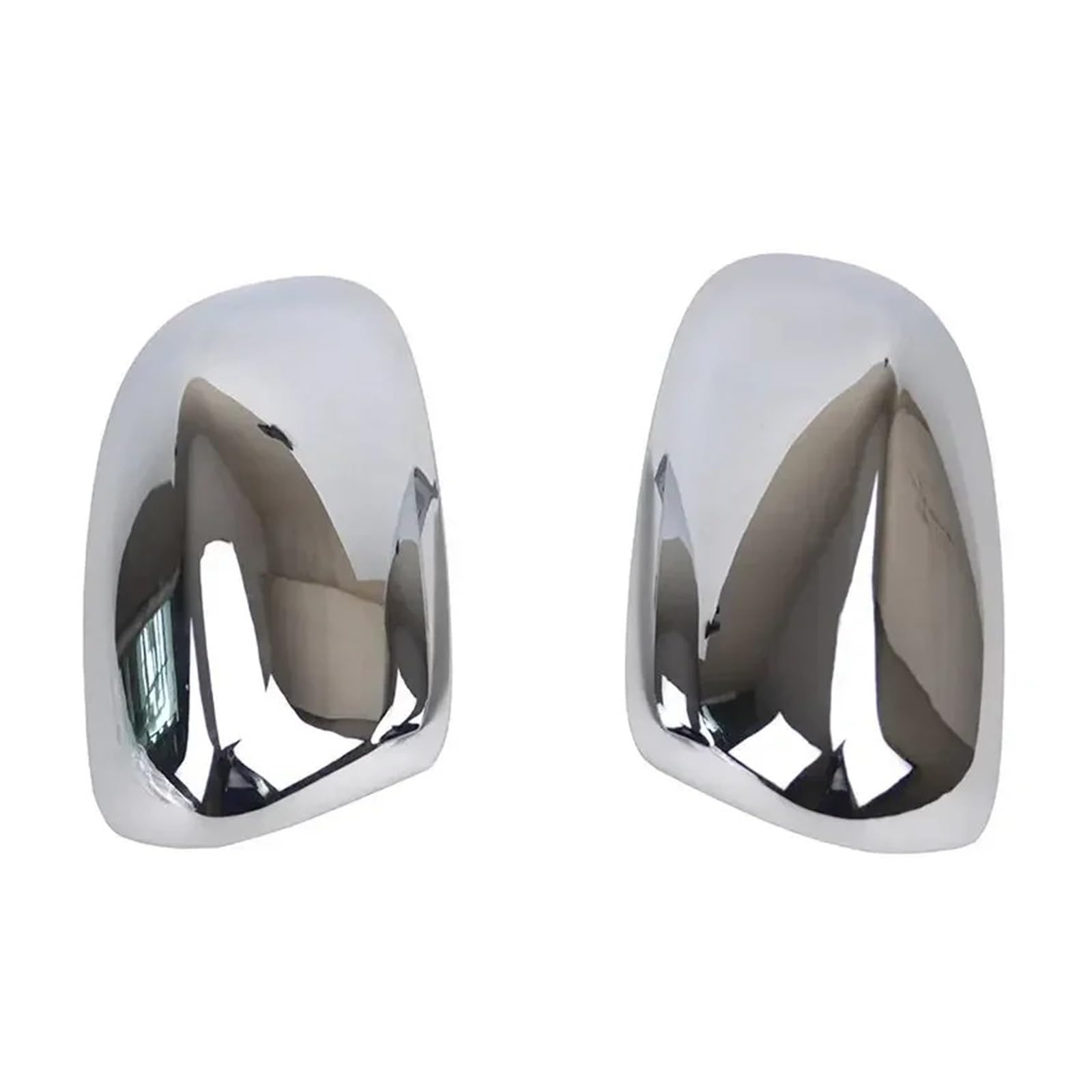 Rearview Mirror Cover Cap for Jeep for Cherokee 2014-2018 for Compass 2017-2019 Sticker Rearview Side Mirror Cover Wing Cap Case Trim(Silver)