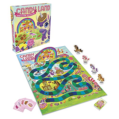 Hasbro Gaming F3190 Candy Land Unicorn Edition Preschool Board Game thumb #12