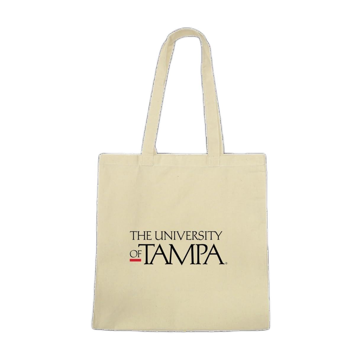 W Republic 1101-448-NAT University of Tampa Spartans Institutional Tote Bag Black - One Size
