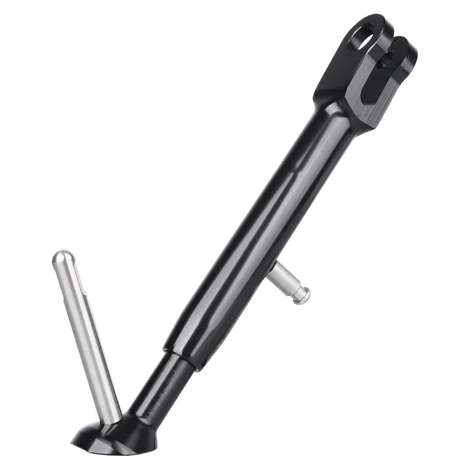 Rivestimenti Laterali Accessori di Supporto Cavalletto Laterale Cavalletto Regolabile Moto per Y&amaha FZ-07 MT07 FZ07 2013-2020 2018 2019 MT 07(Chrome)