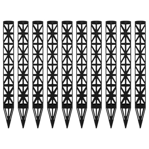 Tubo de aireación de raíces de plantas, dispositivo de picos de aireación del suelo, estaca de riego de plantas en maceta, para trasplantar el hogar, interior, exterior, patio, jardín