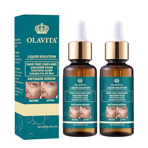 Olavita® Serum, Olavita Liquid Solution - Liquid Wrinkle, Reduces Wrinkles and Tightens Facial Skin, Upgraded