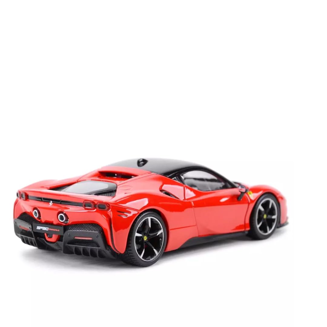 Ferrari SF90 Stradale 1:24 Scale Die-Cast Model Car Metal Body