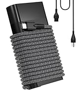 New Slim 65W Replacement HP Laptop Charger USB C - HP Spectre x360 Charger -HP Elite x2 Charger -...