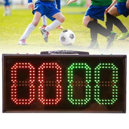 Tablero electrónico LED para sustituciones de fútbol miniatura 1