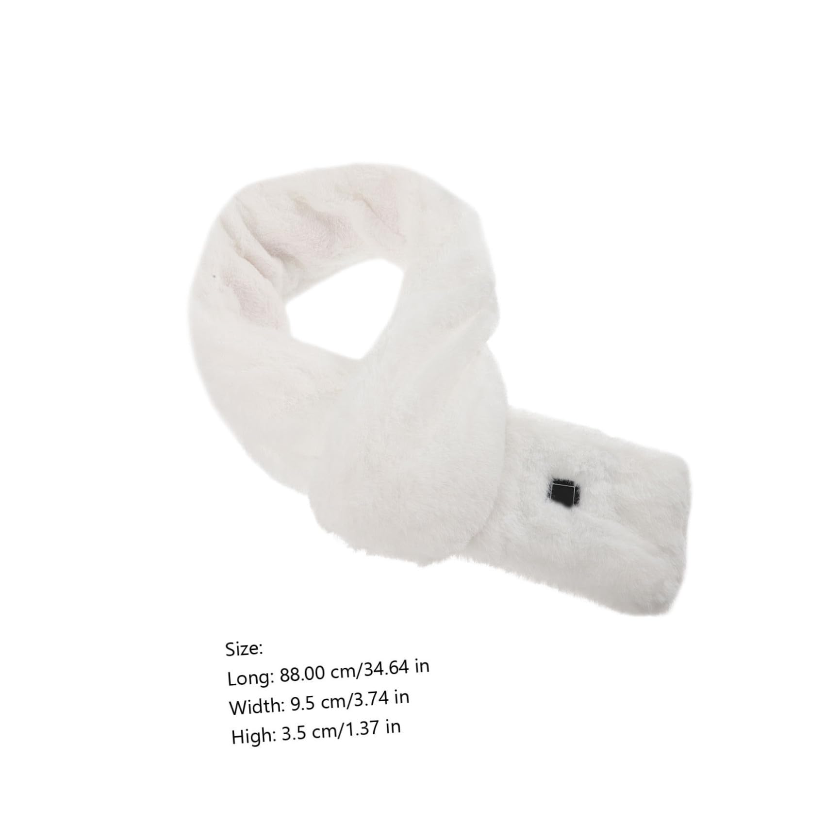 2piezas Bufanda Térmica Eléctrica Para Invierno Pañuelo Calentador Usb Para Actividades Al Aire y Cálido Para Frío