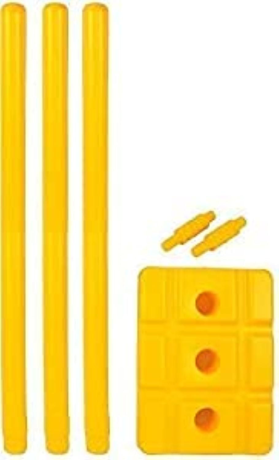 FORGESY Sports Kids Solid Plastic Cricket Stump Set (Large) (B08RX2V3CT) Amazon Price History, Amazon Price Tracker