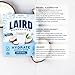 Laird Superfood HYDRATE Coconut Water Powder Drink Supplement with Coconut Water and Auqamin, All Natural, No Added Sugars, Gluten-Free, Non-GMO, Vegan, 8 oz. Bag, Pack of 1