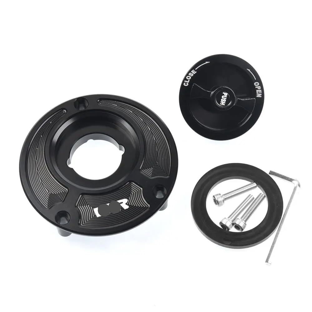 Tappo Serbatoio Carburante Moto Copertura Del Tappo Serbatoio Carburante Per Motocicletta Per VFR1000F VFR400 VFR750 VFR800 Protezione Per(Gray Red)