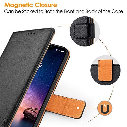 Peakally Cover per Xiaomi Redmi Note 6 PRO, Flip