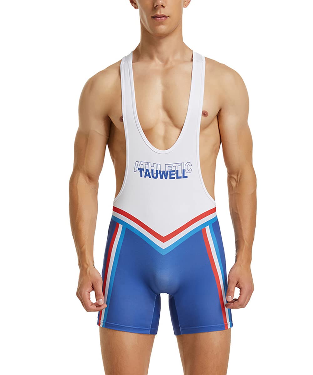 Combinaison de sport pour homme - Coupe ajustée - Sans manches - Pour la lutte et l'haltérophilie