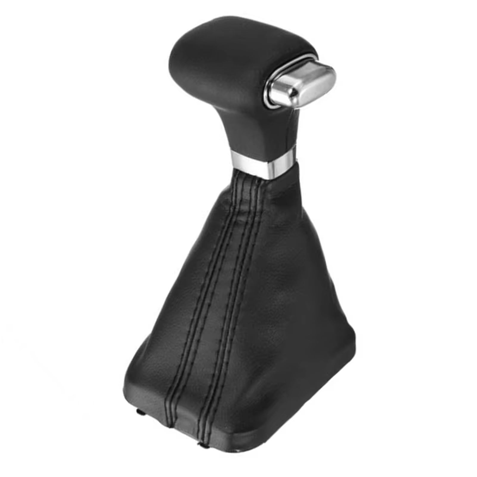 Lzbzhb One Color Car At Gear Shift Knob Gaitor Shifter Lever Stick Leather Cover For Skoda For Tiguan For Touran For Bora For Passat Gear Shift Knob
