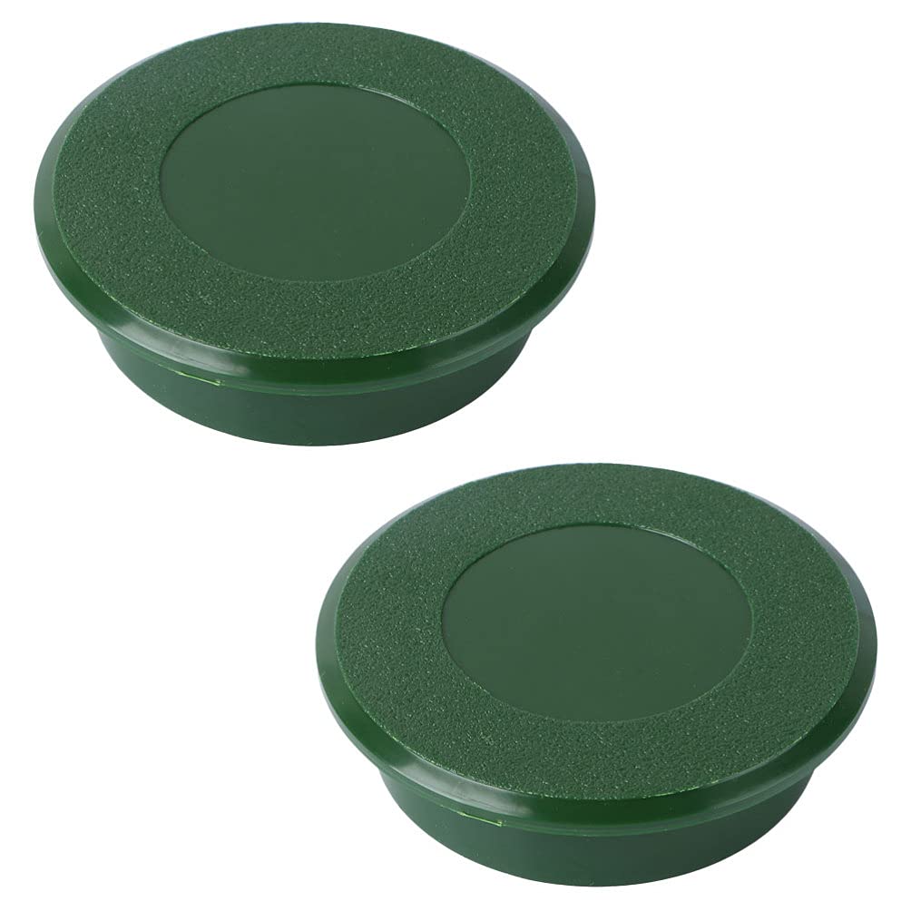 FRCOLOR Golfing Putt Cups Covers 2pcs Hole Cup Cover Lightweight Compact for Practice for Golfers