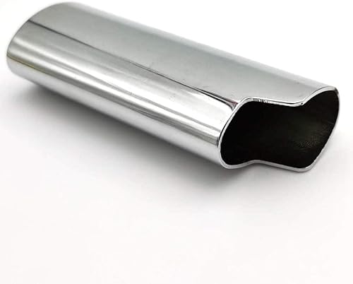 Miniatura 14 de Funda para Encendedor de Metal con Superficie Espejo Color Azul para Encendedor BIC Tamaño Completo Tipo J6 Azul,Dorado,Púrpura,Arco