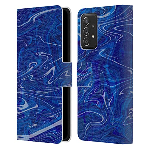 Coque cuir Suzan Lind luxueuse texture marbre pour Samsung A53 5G 2022