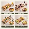 Set de Tabla de Charcutería de Bambú SMIRLY con Accesorios de Servicio | Regalo de Estreno de Casa, Baby Shower y Cumpleaños para Mujeres, Diseñado para Servir Quesos, Bocadillos, Frutas y Aperitivos 8