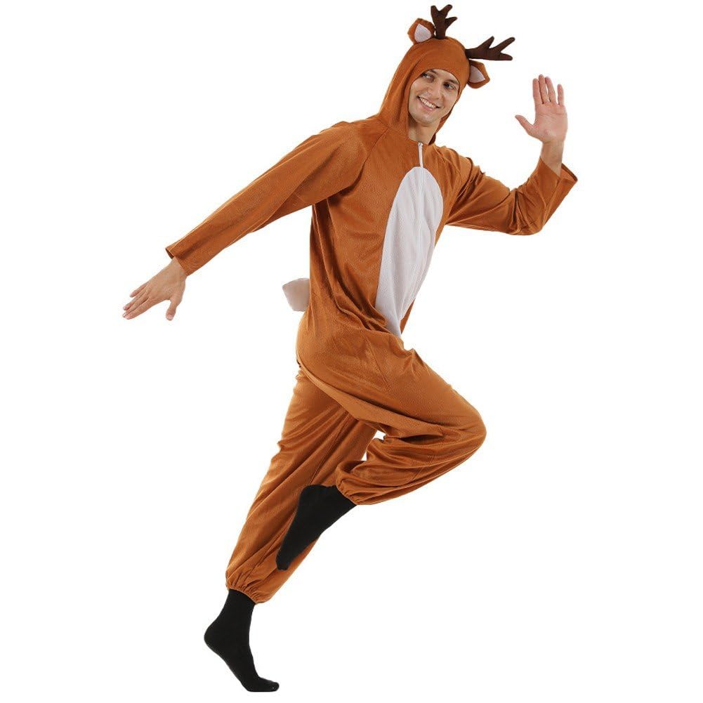 Combinaison de cosplay et pyjama de renne pour en finir avec le froid