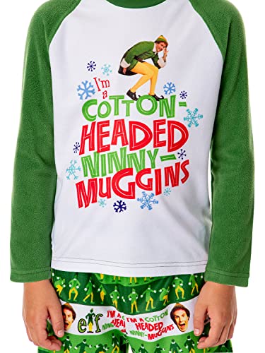 INTIMO Elf The Movie Boys' Film Cotton-Headed Ninny-Muggins Sleep Pajama Set3