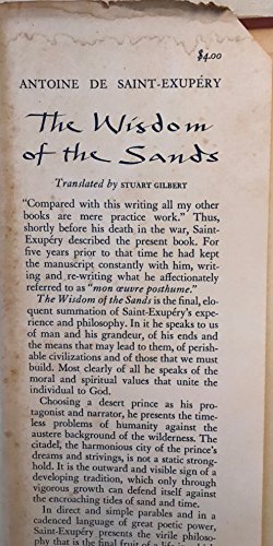 The wisdom of the sands; B0007DL9CS Book Cover