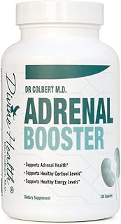 Divine Health Dr. Colbert MD Adrenal Formula Supports Adrenal Function, & Stress Response | Boosts Energy | Adrenal Extracts| Stress Support & Energy Management Supplement | 120 Capsules