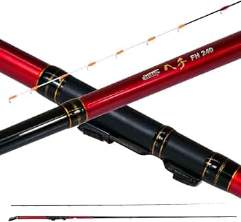 Amazon | おり釣具 ヘチ竿 フライデー 黒鯛ヘチ 240／270／300 (240cm