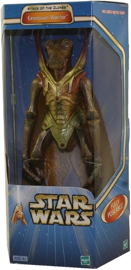 Star Wars Episode 2 Flying Geonosian Action Figure With Sonic Blaster & Attack Pod