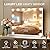 MICLIONLED Hollywood Vanity Mirror with 14 LED Bulbs, Professional Lighted Makeup Mirror with Adjustable Brightness & 3 Color Temperatures, Light up Mirror for Bathroom, Dressing Room