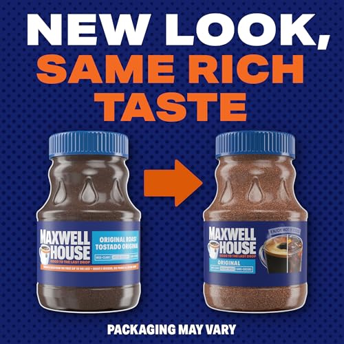Image of Maxwell House Original Roast Instant Coffee, 8 oz Jar
