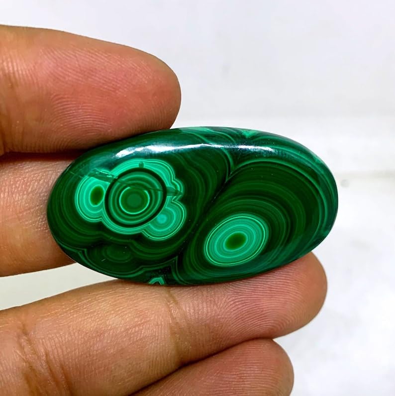 Pierre de malachite pour fabriquer soi-même un collier ou une bague d'exception - 4