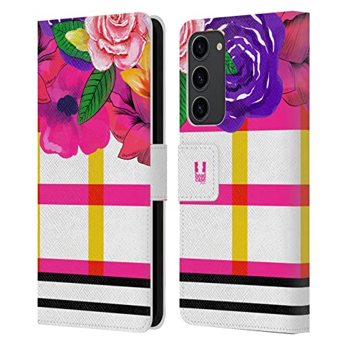 Étui Samsung Galaxy S23+ 5G Stripes Floral de Head Case Designs pour vos sorties