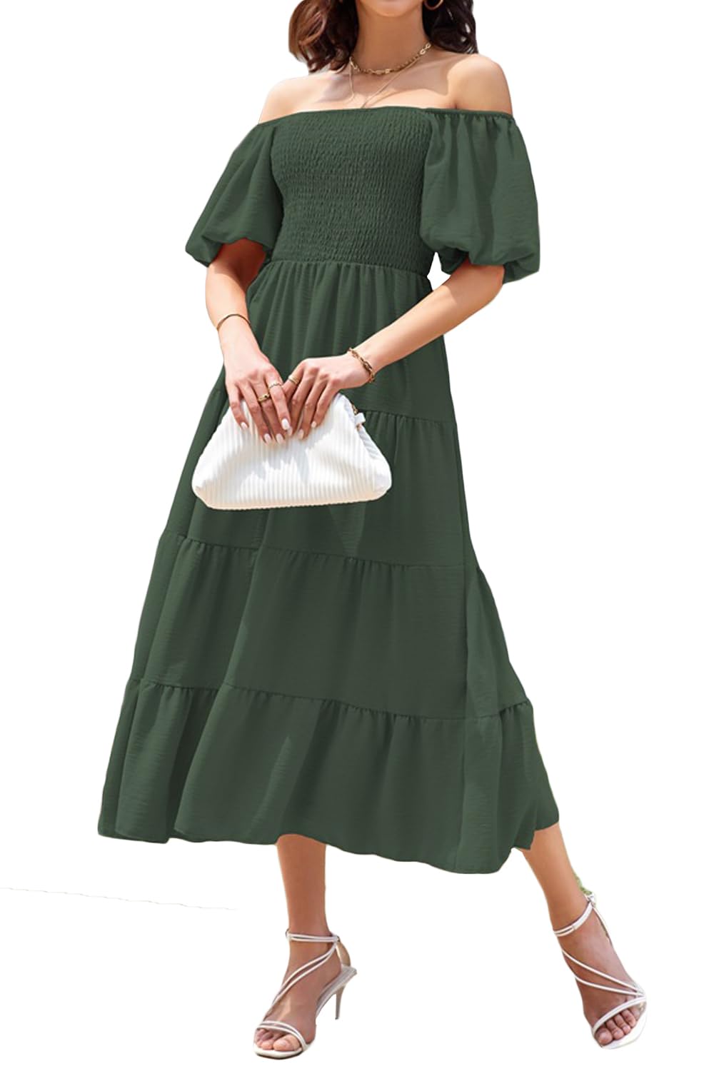 Vcindai Damen Sommer Kleider Ärmellos Sommerkleid Spaghettit