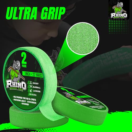image for RHINO HOCKEY TAPE Rhino Grip Tape Premium White Hockey Tape – Field 