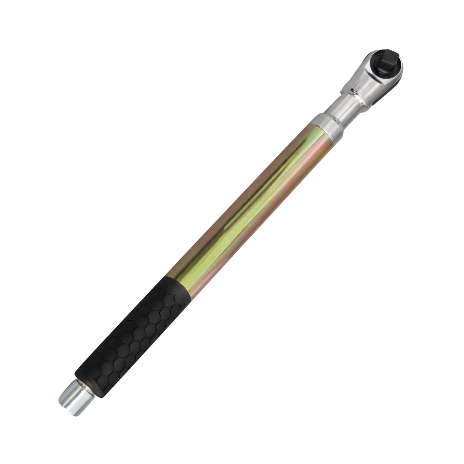 Hsioluted Yellow Extended Wrench Featuring Textured Handle For Strong Power Transfer And Slip Resistance Wrench