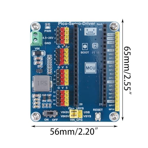Module de servomoteur 16 canaux pour contrôle du bras robotique - 6
