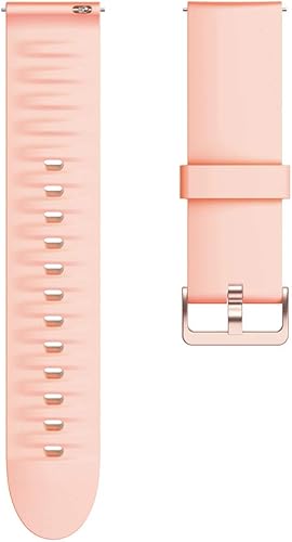 Vista 9 de Correa compatible con Wyze Watch de 1.772 pulgadas, correa suave de repuesto de silicona con hebilla de acero inoxidable para reloj inteligente Wyze