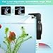 DaToo Mini Aquarium Chiller Small Fish Tank Fan Aquarium Cooling Fan 2-Level Speed Adjustable Aquarium Fan Quiet Aquarium Cooler with Wide Angle Wind Suitable for (1-6Gal) Fish Tank