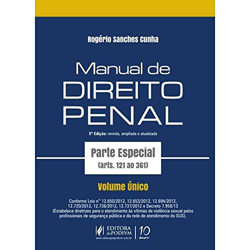 livro manual de direito penal parte especial arts 121 ao 361 volu...