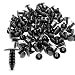 GOOACC Nylon Bumper Fastener Rivet Clips Fender& Bumper Shield Retainer for GM, Ford & Chrysler 7mm Hole Retainer Auto Body Clips - 100PCS